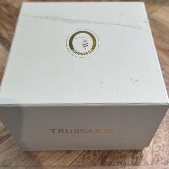 TRUSSARDI OROLOGI T01 GMT 3H BROWN DIAL BROWN STRAP R2451100001 DATE WATCH - Picture 4 of 10